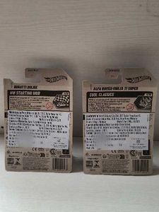 HOTWHEELS BUGATTI BOLIDE &amp; ALFA ROMEO GIULIA
