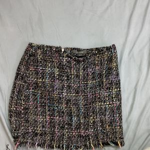 Tweed Mini Skirt