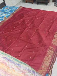 Banaras Silk Saree Like New Sareewith Blouse