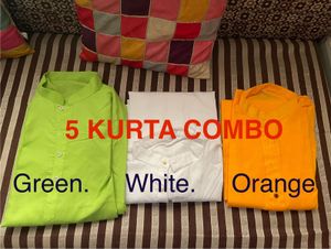 Men's 5 Kurta Combo-Fixed price