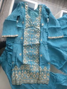 Heavy Sharara Suit With Dupatta