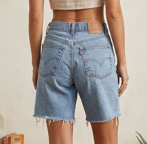 Classic Levi's Blue Denim Shorts