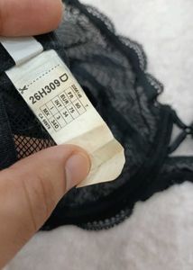 Black Lace Bra 34D