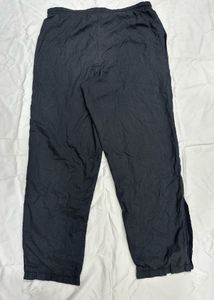 Nike Black Vintage Windbreaker Track Pants | Baggy