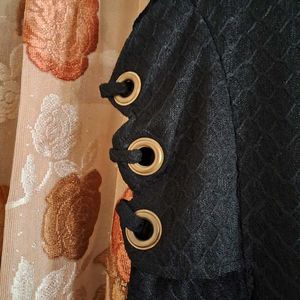 Elegant Black Lace Dress