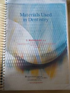 Materials Used in Dentistry Textbook for dental