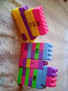 Wooden &amp; plastic blocks