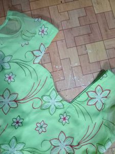 Fluorescent 💚 Green Salwar Kameez Suit