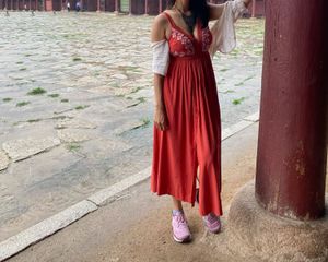 Red Maxi Dress