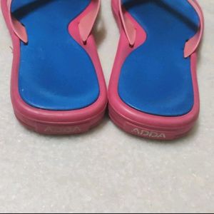 Blue Pink Slippers