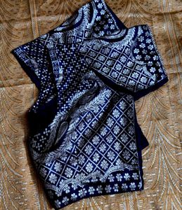 Elegant  Blue Blouse !
