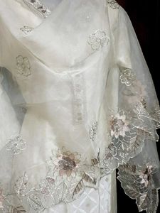 new Cream Embroidered Shalwar Kameez Dupatta S