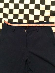 Formal Navy Blue Trousers For Girl