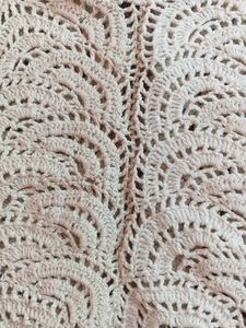Boho Crochet Button-Up Vest
