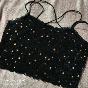 302510. Sparkly Star Camisole Top