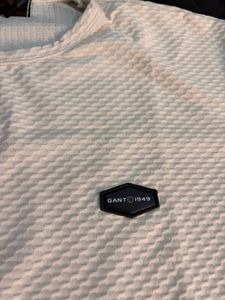 Men's Pink Textured T-Shirt