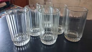 Set of 6 Elegant Drinking Glasses