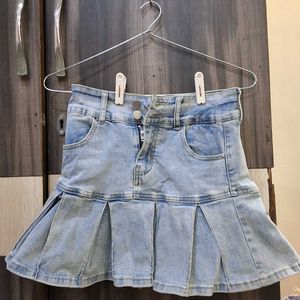 y2k denim skirt