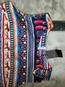 Boho Print Maxi Dress