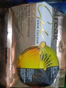 Streax Gel Hair Colour - Dark Brown