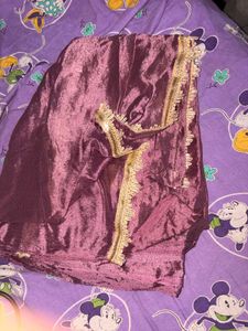 Elegant Purple Kurta set with dupatta