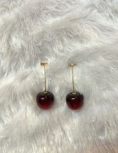 Cherry Drop Earrings from Tira