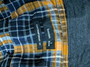 Hooded Flannel Shirt