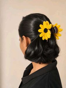 Sunflower Claw Clip