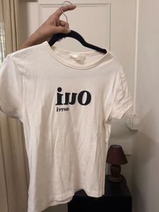 H&amp;M T-shirt 'Oui Merci'