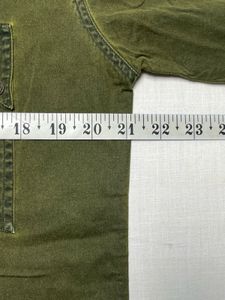 Olive Military Shirt | Gold Lion Print | Only 1