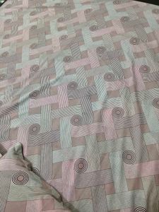 Cotton Pink Double Bedsheet with pillow covers