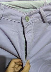 Lilac Colored Skinny Jeans
