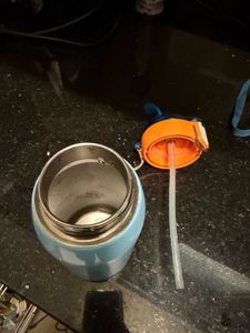 leak proof Blue Bunny Water Bottle