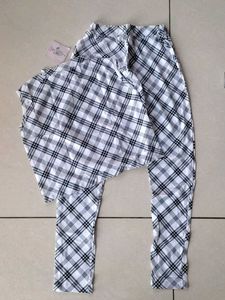 LILPICKS BARNDCute Plaid Pajama Set