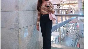 Striped multi colour Crop Top