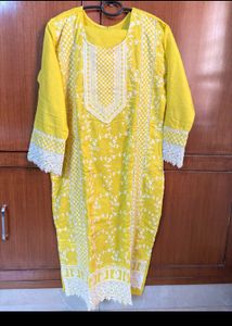 Elegant Embroidered Kurta Set