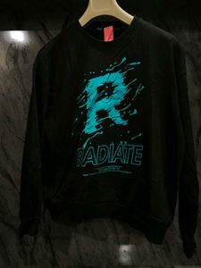 Men's Black "Radiate" Graphic Sweatshirt