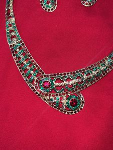 combo Exquisite Pearl &amp; Kundan Jewellery Set