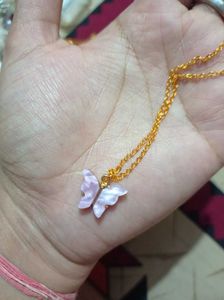 Chic Butterfly Pendant Necklace