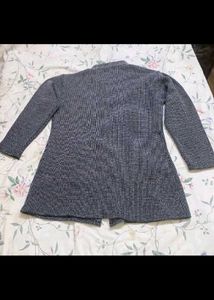 Stylish Women's Grey Cardigan Jacket