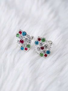 Colorful Rhinestone Toe Rings adjustable