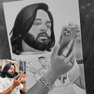 Sketch Art Work Handmade Draw