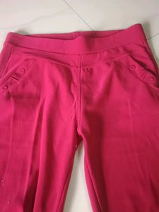 Vibrant Pink Wide-Leg Pants