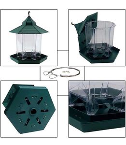 Green Bird Feeder