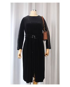 Korean Velvet Dress