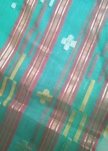 Brand new light weight thread work saree &amp; fall