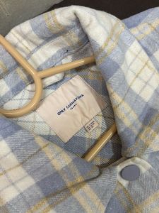 ONLY Cozy Plaid Oversized layering Shacket