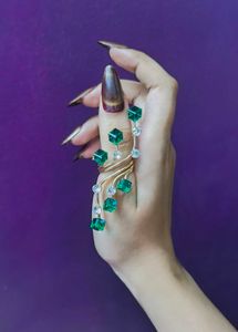 ✨ Emerald Green Statement Ring ✨
