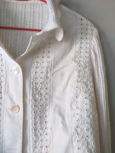 Korean Style White Shirt
