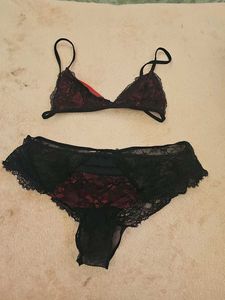 Lace Lingerie Set - Bra & Panty